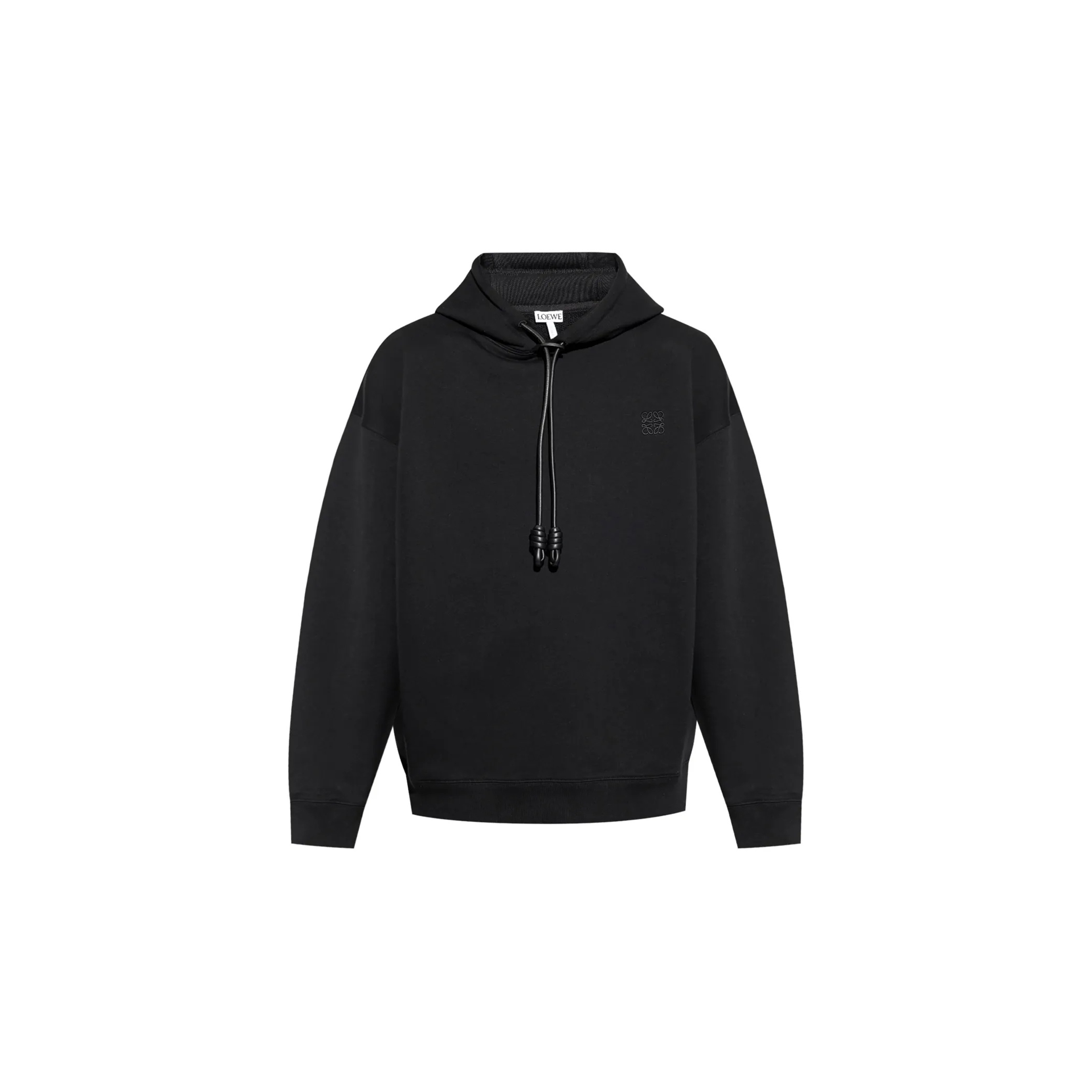 L0ew* relaxed fit hoodie in cotton h526y25x53